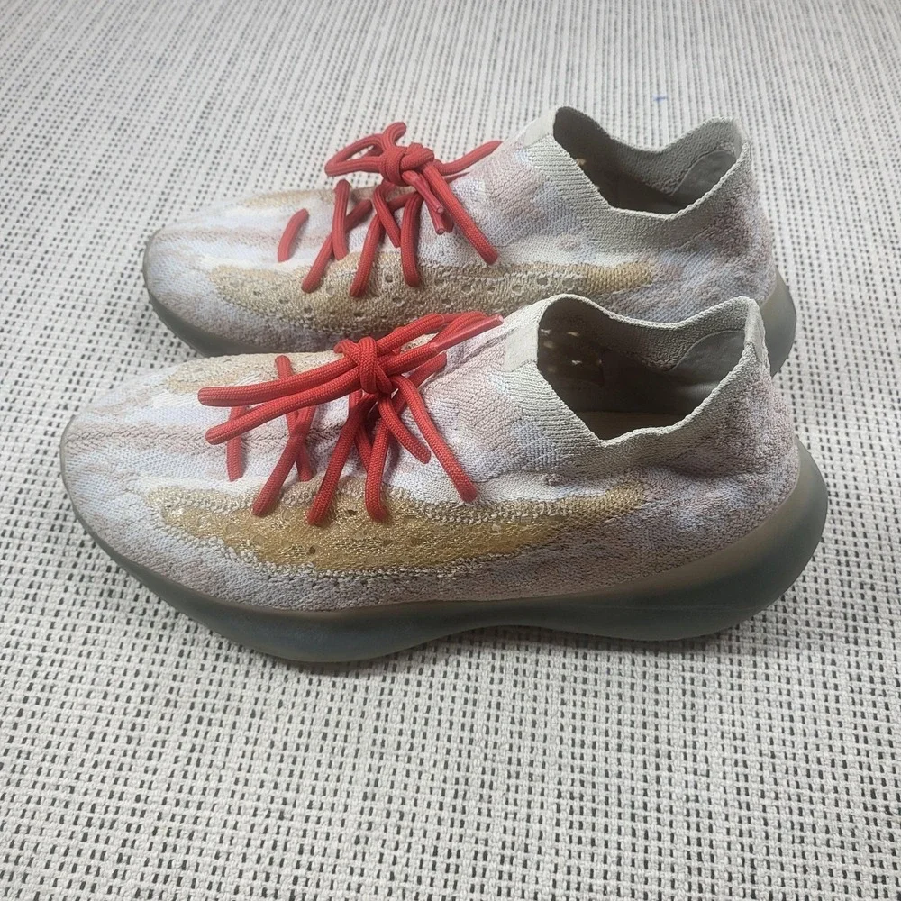 Adidas Yeezy Boost 380 Pepper Shoes Mens Size 10 Beige Primeknit FZ1269 Sneakers